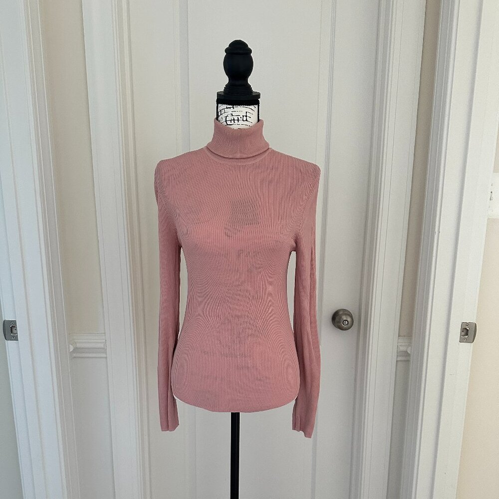 Zara Ladies Turtleneck - Pink - Size Medium